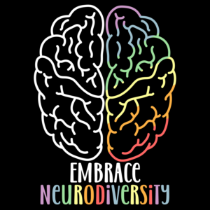 embrace neurodiversity graphic